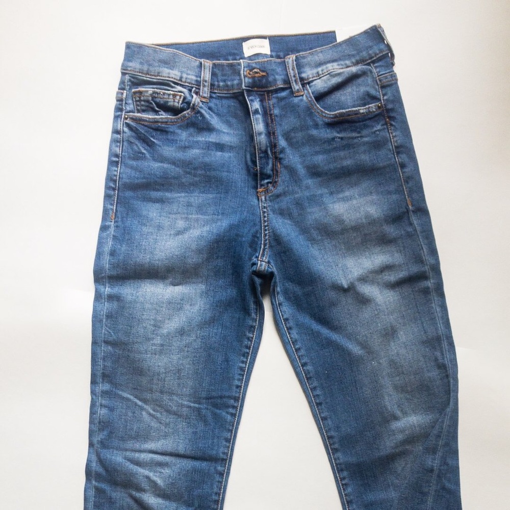 Hi Rise Kick Flare Jeans